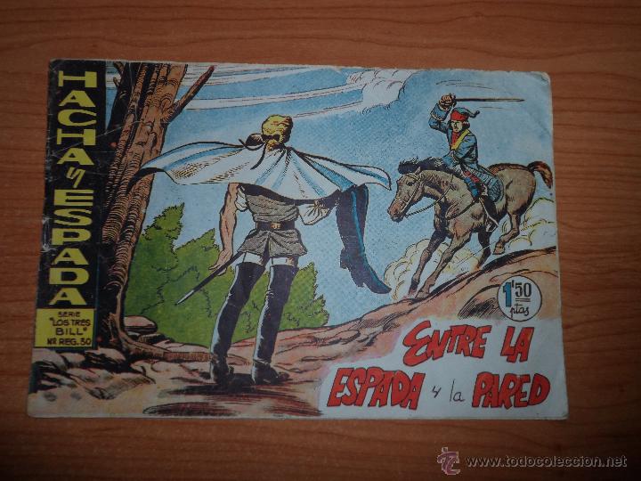Tebeos: HACHA Y ESPADA N&ordm; 9 EDITORIAL MAGA ORIGINAL - Foto 1