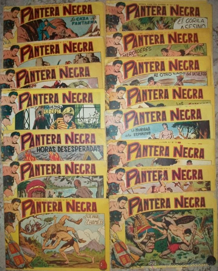 Tebeos: pantera negra (maga-2) 46 ej. (del 1 al 46) (lote) - Foto 1