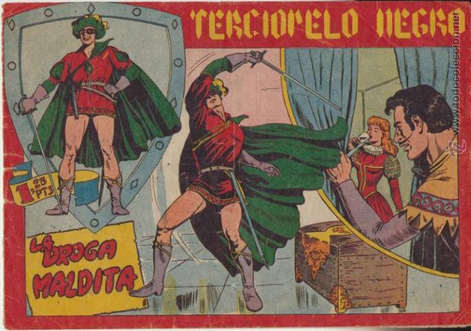Tebeos: Terciopelo Negro n&ordm;  8. Maga  1954. - Foto 1