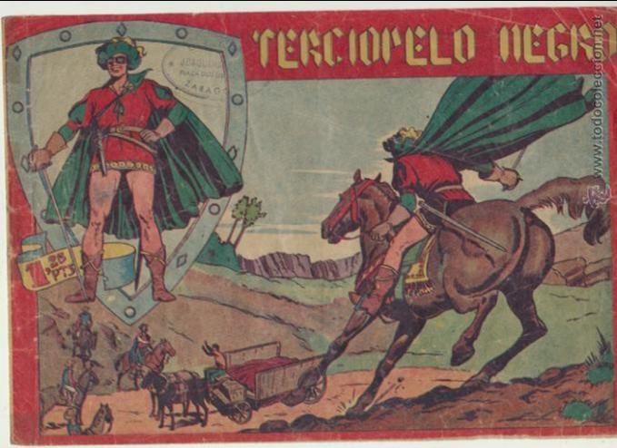 Tebeos: Terciopelo Negro n&ordm;  1. Maga  1954. - Foto 1