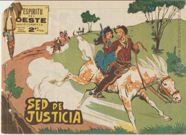 Tebeos: Espiritu del Oeste n&ordm; 3. Maga 1963. - Foto 1