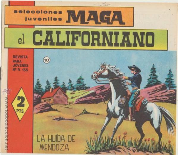 Tebeos: El Californiano n&ordm;  10. maga 1965. - Foto 1