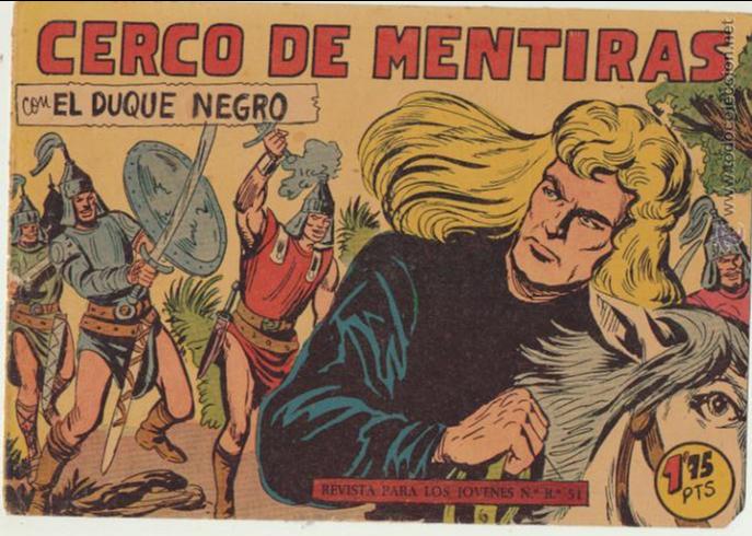 Tebeos: El Duque Negro n&ordm; 28. Maga  1958. - Foto 1