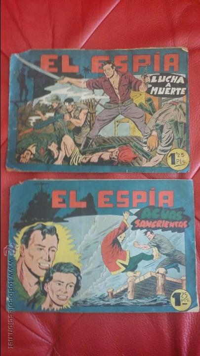Tebeos: 2 TEBEO EL ESPIA n&deg; 17 y 20 ORIGINAL Ed. Maga - Foto 1