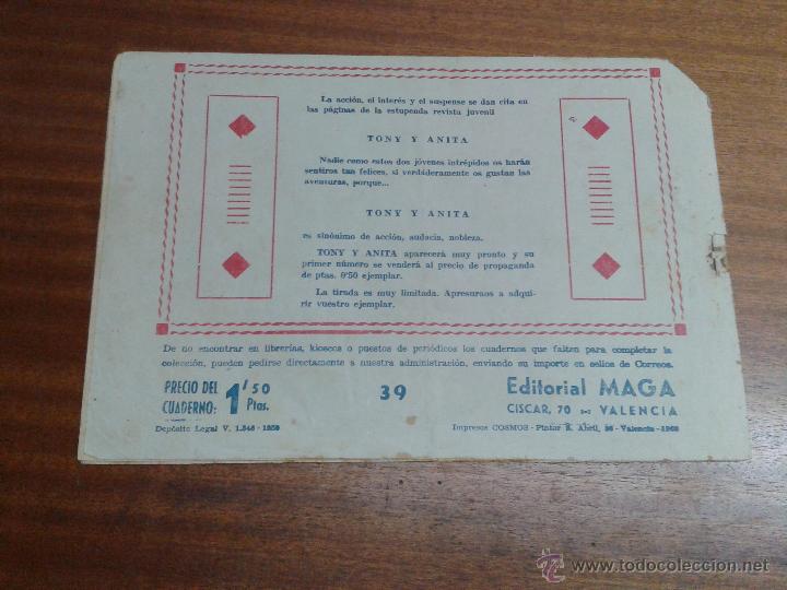 Tebeos: DON Z N&ordm; 39 / MAGA ORIGINAL - Foto 2
