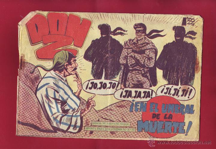 Tebeos: DON Z N&Uacute;MERO 33 EN EL UMBRAL DE LA MUERTE - Foto 1