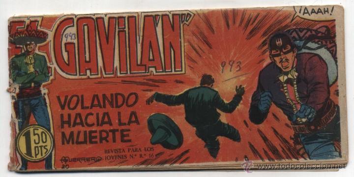 Tebeos: El Gavil&aacute;n n&ordm;  20. Maga 1959. - Foto 1
