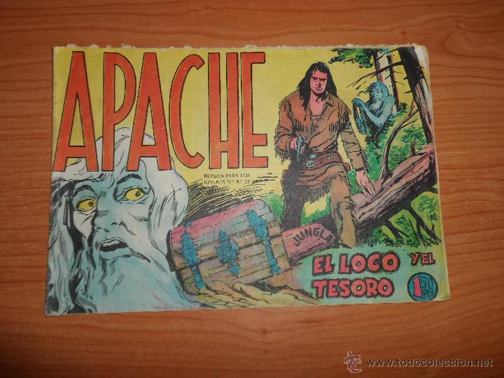Tebeos: APACHE N&ordm; 35 1&ordf; PARTE ORIGINAL EDITORIAL MAGA - Foto 1
