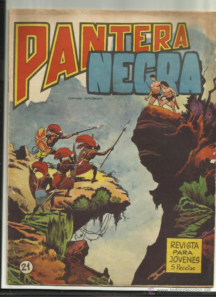 Tebeos: PANTERA NEGRA REVISTA N&ordm; 21 - Foto 1