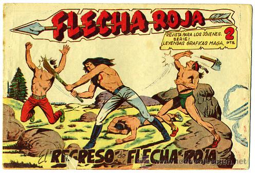 Tebeos: FLECHA ROJA - N&ordm; 10 - ED. ROLLAN - T1527 - Foto 1