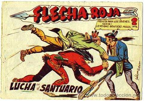 Tebeos: FLECHA ROJA - N&ordm; 25 - ED. ROLLAN - T1534 - Foto 1