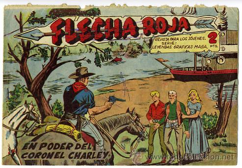Tebeos: FLECHA ROJA - N&ordm; 35 - ED. ROLLAN - T1542 - Foto 1