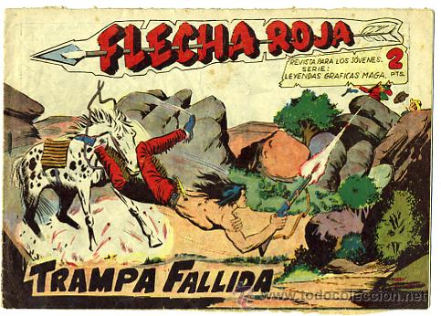 Tebeos: FLECHA ROJA - N&ordm; 36 - ED. ROLLAN - T1543 - Foto 1