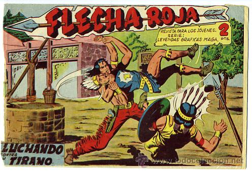 Tebeos: FLECHA ROJA - N&ordm; 46 - ED. ROLLAN - T1549 - Foto 1