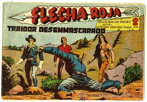 Tebeos: FLECHA ROJA - N&ordm; 61 - ED. ROLLAN - T1554 - Foto 1