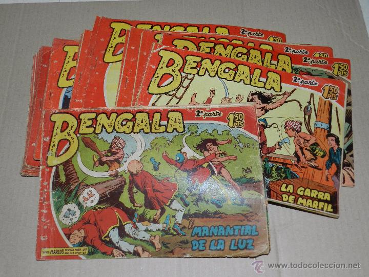(M3) BENGALA 2 PARTE , COMPLETA !!! 45 NUMEROS , EDT MAGA , ORIGINAL (Tebeos y Comics - Maga - Bengala)