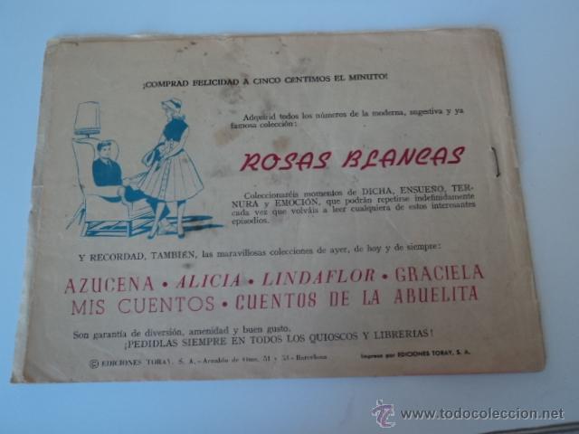 Tebeos: ORIGINAL A&Ntilde;OS 70 CONTRA PORTADA - Foto 2