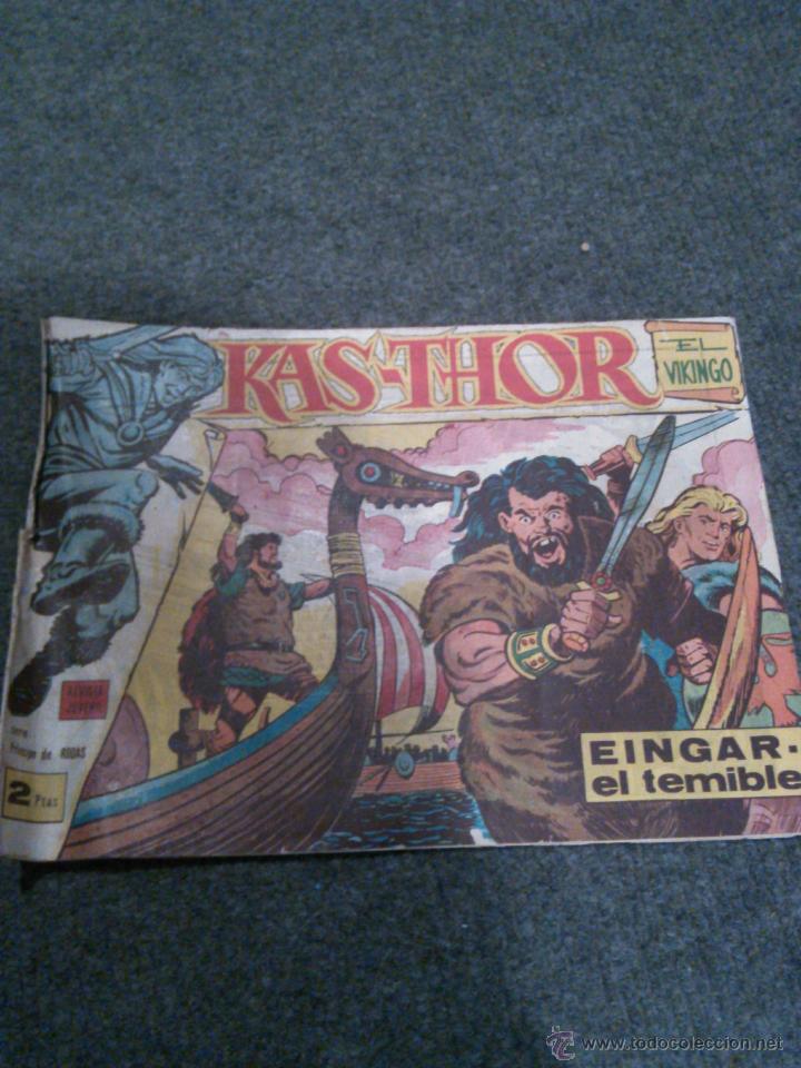 Tebeos: Kas-Thor el vikingo. Comic 1er tomo a&ntilde;o 1963 - Foto 1