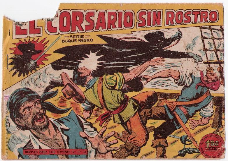 Tebeos: El Corsario sin rostro n&ordm; 1. - Foto 1