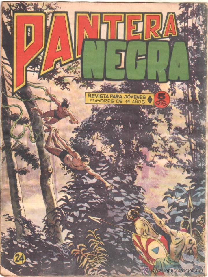 Tebeos: PANTERA NEGRA ORIGINAL N&ordm; 24 EDI. MAGA - Foto 1