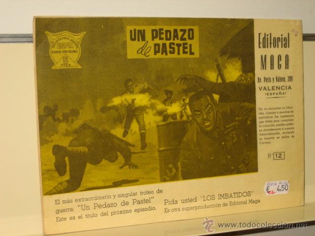 Tebeos: ESPIA N&ordm; 12 LOS QUE MURIERON - MAGA - Foto 2
