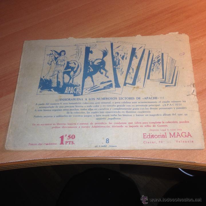 Tebeos: APACHE N&ordm; 8 (ORIGINAL ED. MAGA) (COB38) - Foto 2