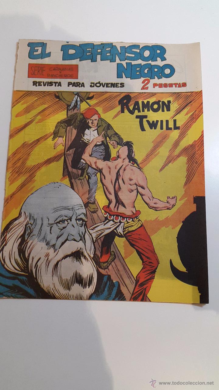 Tebeos: El Defensor Negro n&uacute;m. 13 - Ram&oacute;n Twill - Foto 1