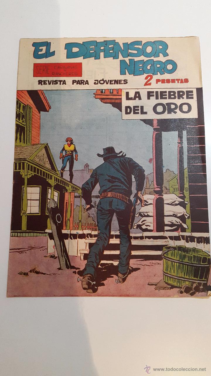 Tebeos: El Defensor Negro n&uacute;m. 21 - La Fiebre del Oro - Foto 1