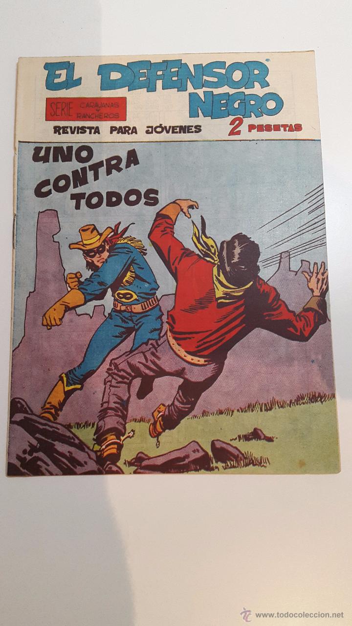 Tebeos: El Defensor Negro n&uacute;m. 30 - Uno contra Todos - Foto 1