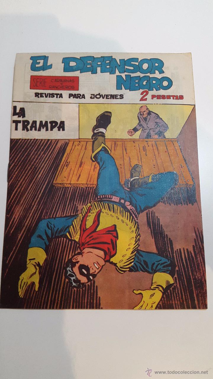 Tebeos: El Defensor Negro n&uacute;m. 31 - La Trampa - Foto 1