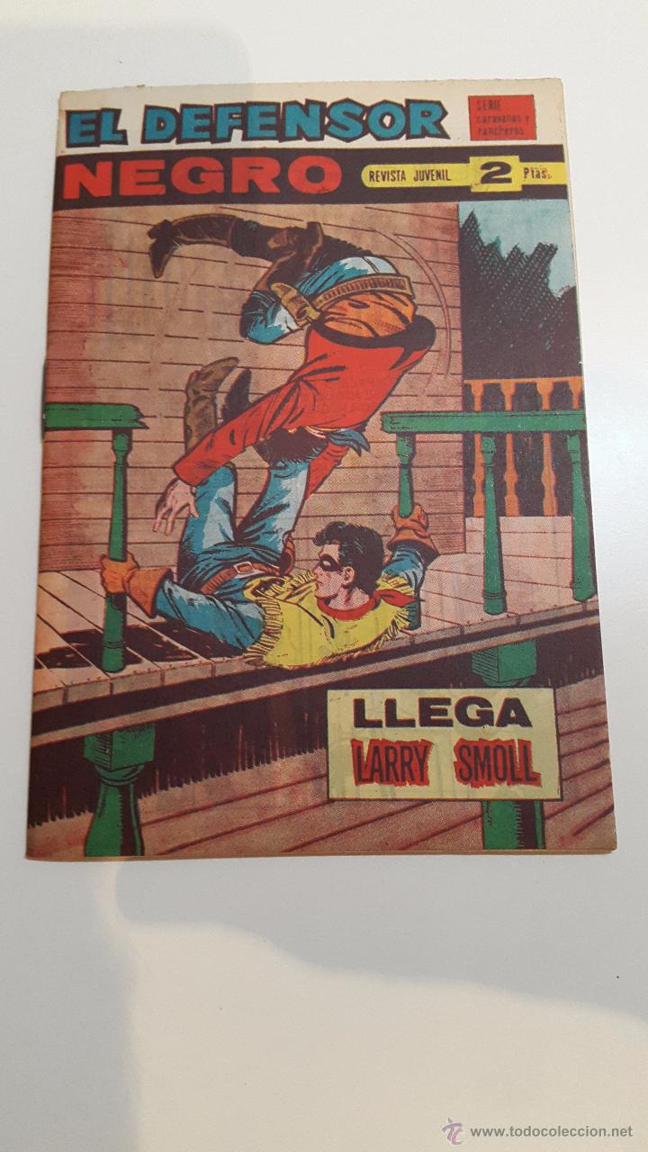 Tebeos: El Defensor Negro n&uacute;m. 44 - Llega Larry Smoll - Foto 1