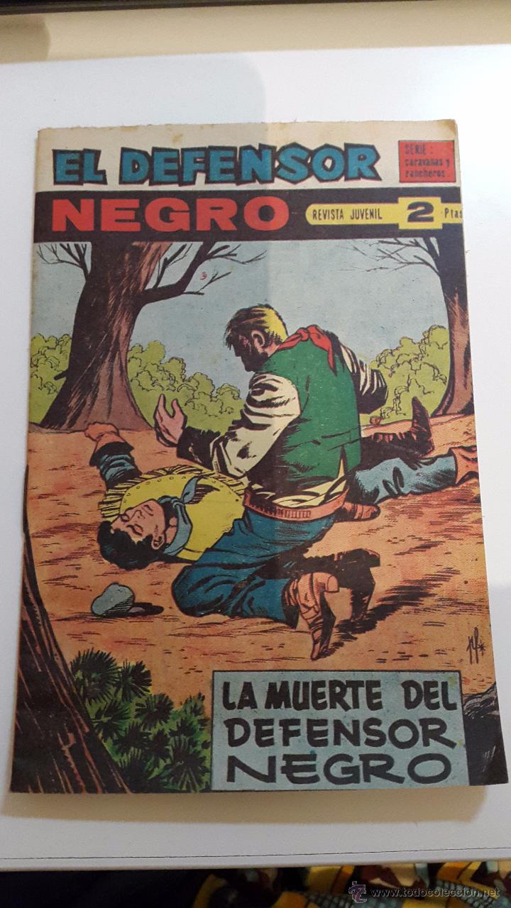 Tebeos: El Defensor Negro n&uacute;m. 61 - La Muerte del Defensor Negro - Foto 1