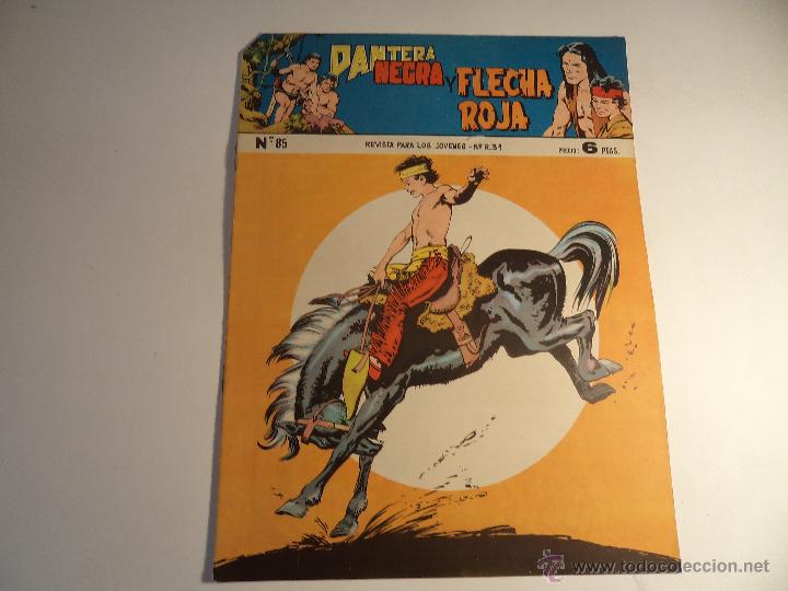 Tebeos: pantera negra y flecha roja. n&ordm; 85. Maga. (m-8) - Foto 1