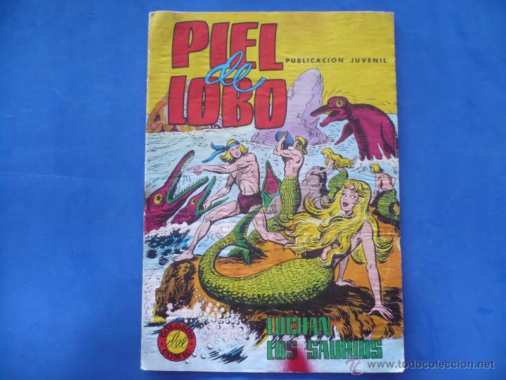 Tebeos: C&Oacute;MIC - PIEL DE LOBO - LUCHAN LOS SAURIOS - Foto 1