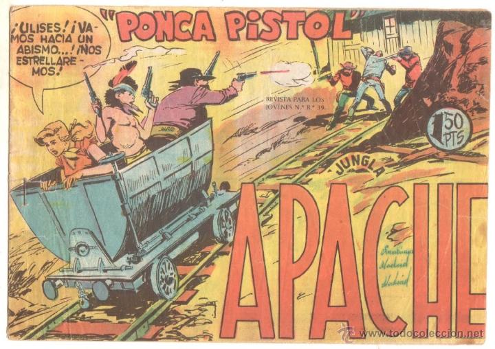 Tebeos: APACHE 1&ordm; SERIE ORIGINAL N&ordm; 32 EDI. MAGA 1958 - Foto 1