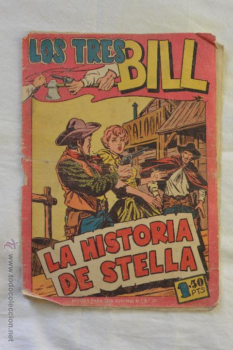 Tebeos: TEBEO LOS TRES BILL LA HISTORIA DE STELLA - Foto 1