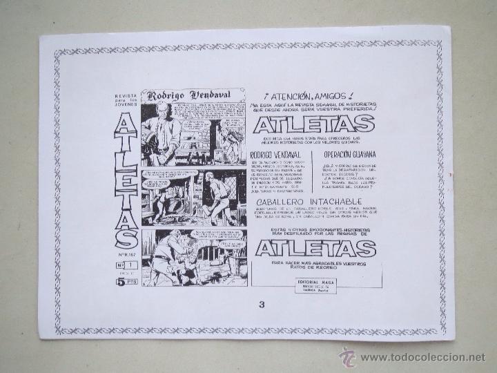 Tebeos: EL ACROBATA TERREMOTO N&ordm; 3 - GOLIAT - FACSIMIL. - Foto 4