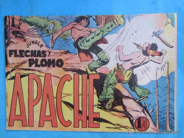 Tebeos: apache primera serie , numero 29 flechas y plomo , original 1958 maga - Foto 1