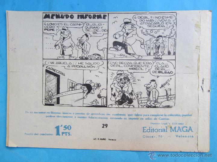 Tebeos: apache primera serie , numero 29 flechas y plomo , original 1958 maga - Foto 3