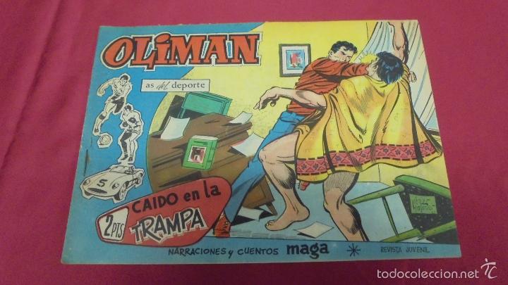 Tebeos: OLIMAN. AS DEL DEPORTE. N&ordm; 58. EDITORIAL MAGA. - Foto 1