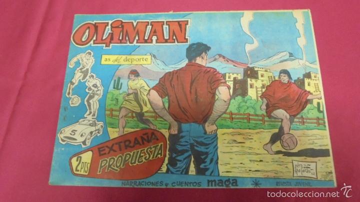 Tebeos: OLIMAN. AS DEL DEPORTE. N&ordm; 60. EDITORIAL MAGA. - Foto 1
