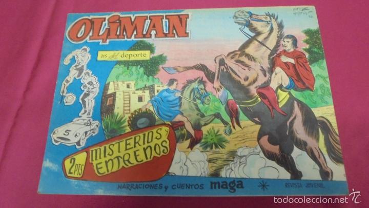 Tebeos: OLIMAN. AS DEL DEPORTE. N&ordm; 61. EDITORIAL MAGA. - Foto 1