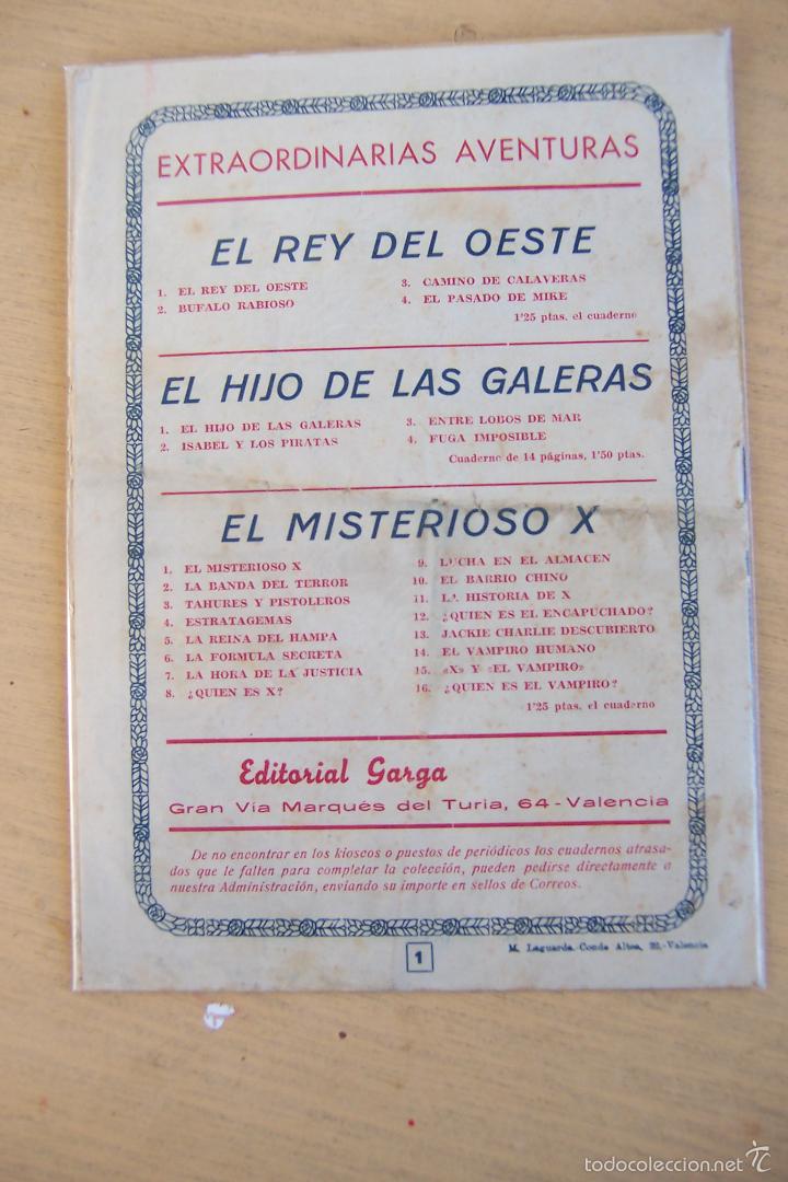 Tebeos: maga, 1&ordf; epoca ed. Garga el rey del oeste n&ordm; 1 - Foto 2