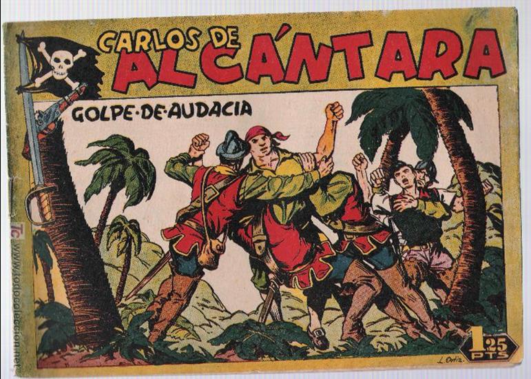 Tebeos: Carlos de Alc&aacute;ntara n&ordm; 17. Maga 1955. - Foto 1