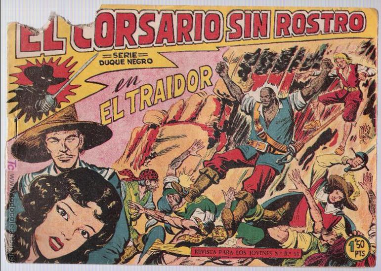 Tebeos: El Corsario sin rostro n&ordm; 3. - Foto 1