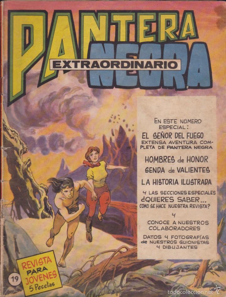 Tebeos: COMIC COLECCION PANTERA NEGRA REVISTA N&ordm; 19 - Foto 1