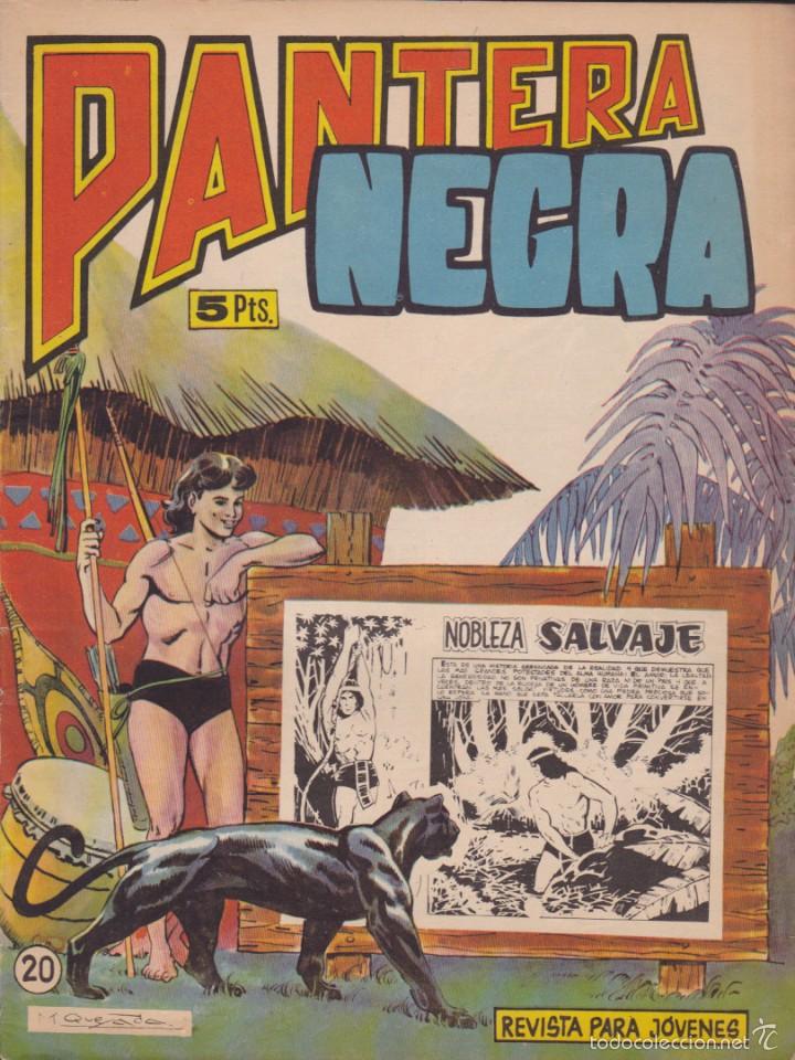 Tebeos: COMIC COLECCION PANTERA NEGRA REVISTA N&ordm; 20 - Foto 1