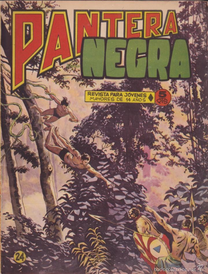 Tebeos: COMIC COLECCION PANTERA NEGRA REVISTA N&ordm; 24 - Foto 1