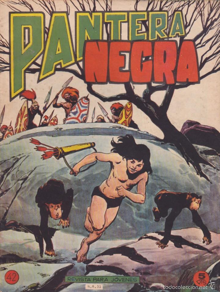 Tebeos: COMIC COLECCION PANTERA NEGRA REVISTA N&ordm; 42 - Foto 1