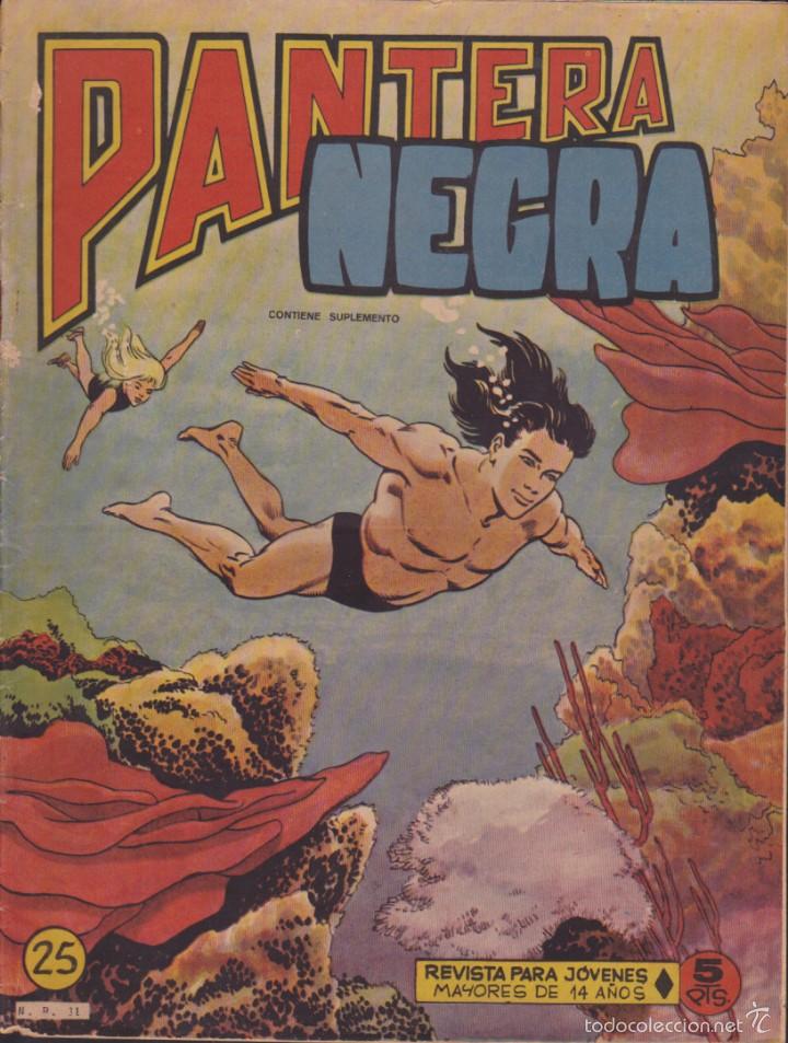 Tebeos: COMIC COLECCION PANTERA NEGRA REVISTA N&ordm; 25 - Foto 1